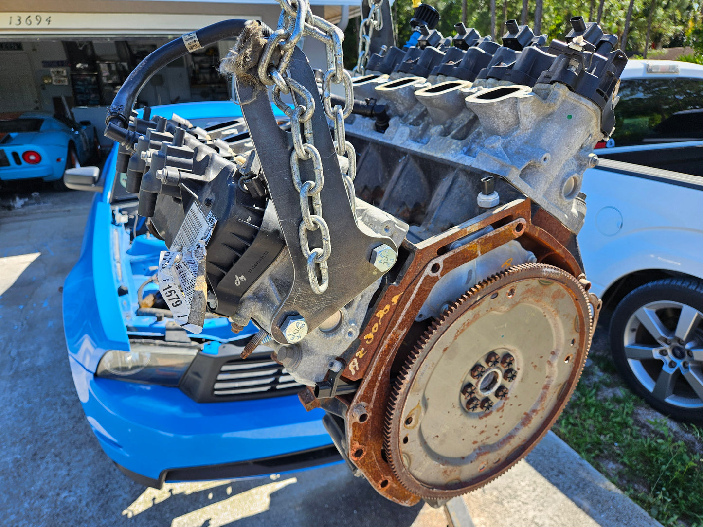 Godzilla 7.3L Engine Lift Plate Brackets with Bolts