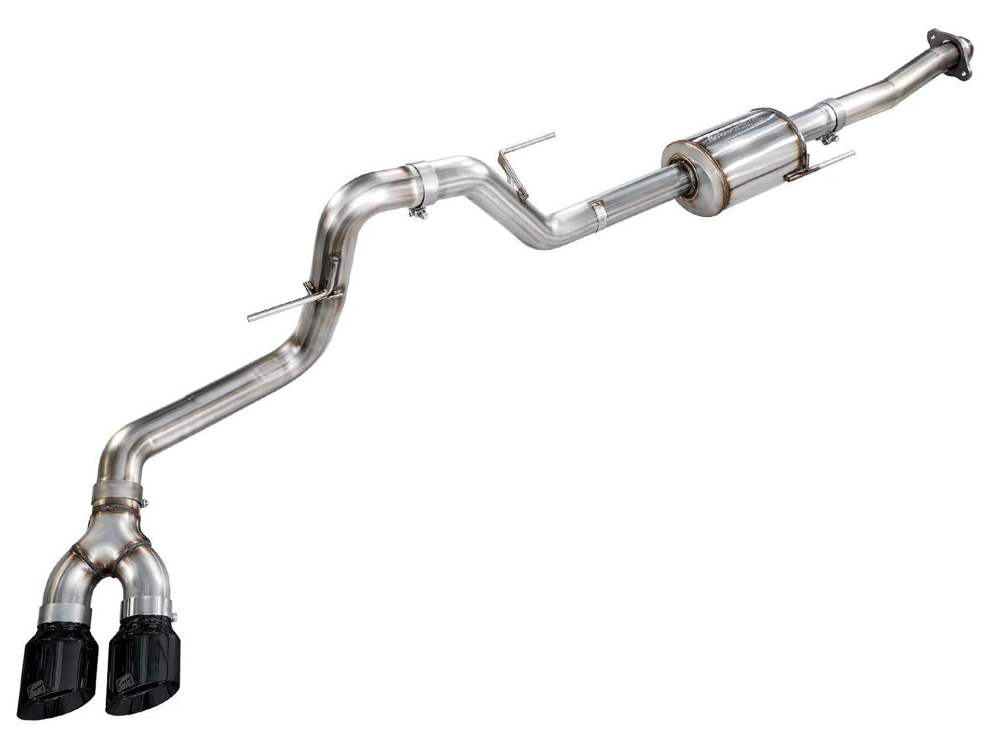 AWE 2021+ F150 Catback Exhaust 3" with 4.5" BLACK Tips