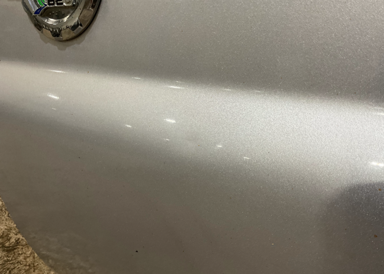 2011-2016 Ford F-250-F-550 Super Duty Front Driver Door Color: UX(Ingot Silver Metallic) USED OEM