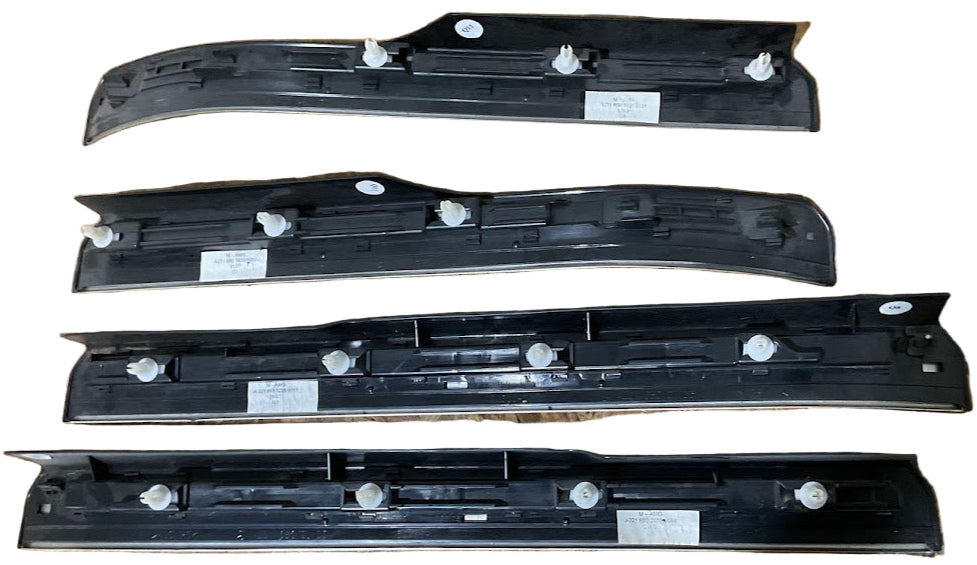 Mercedes AMG 07-11 S65 S63 S600 USED OEM Door Step Still Panel Set of 4