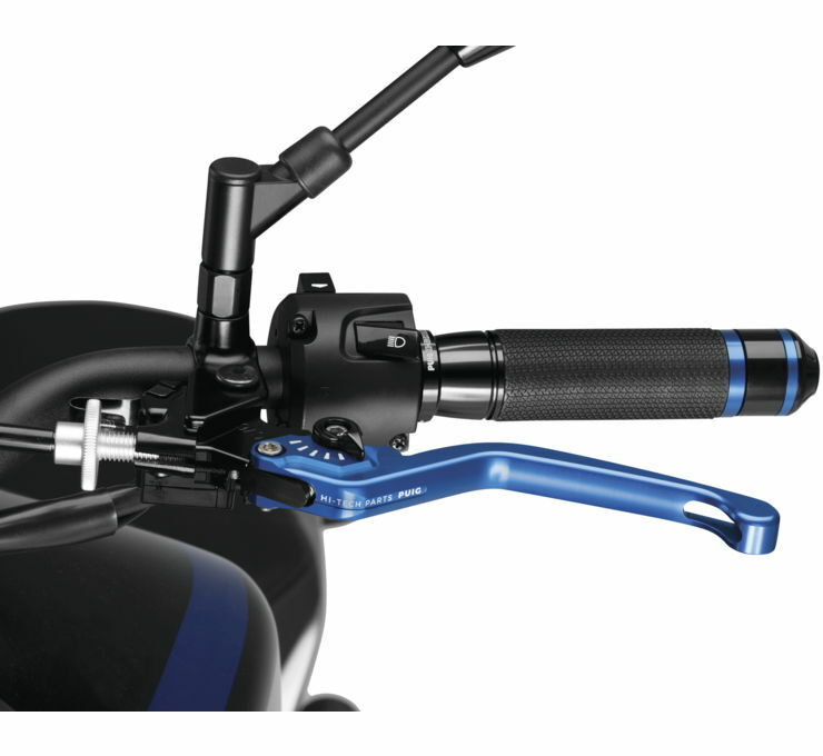 PUIG 3.0 Unfoldable Clutch Levers Blue/Black 220AN