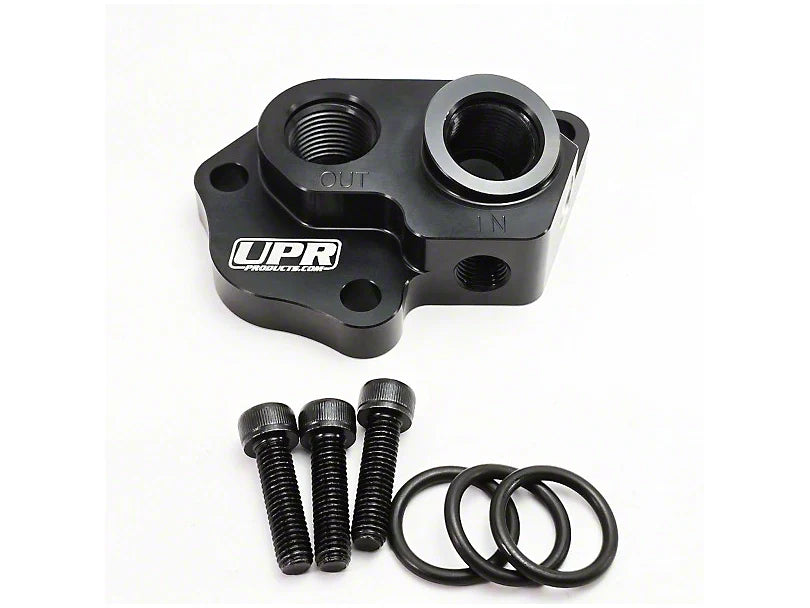 Gen 1, 2, 3 Coyote Oil Filter relocation Block for Engine Side UPR
