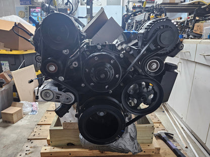7.3L Godzilla Crate Engine w/Holley Front Dress, Low Profile Oil Pan and Intake Manifold- BUILT TO SUIT