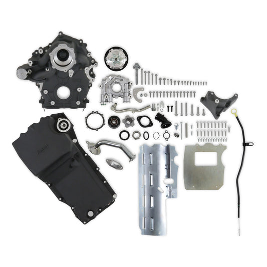 Holley Godzilla 20-320 BLACK High Mount Bracket Kit- NO Accessories- BASE Kit