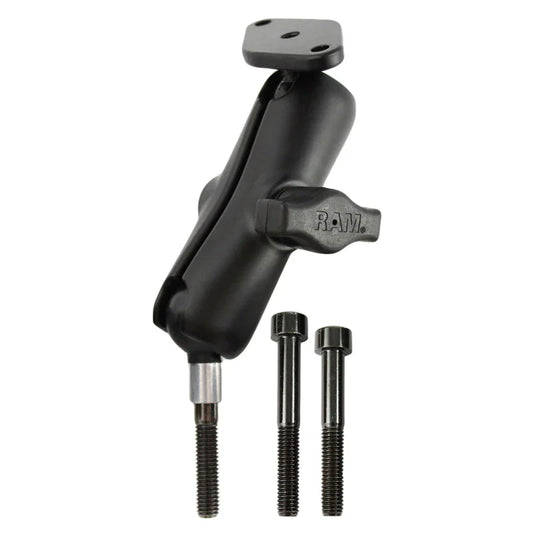 RAM® Motorcycle Handlebar Clamp Mount with M8 Bolts - Medium