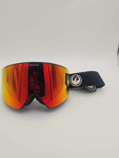 DRAGON PXV Goggles LumaLens Bonus Lens Included PXV-SPLIT/LLREDION+LLLTROSE