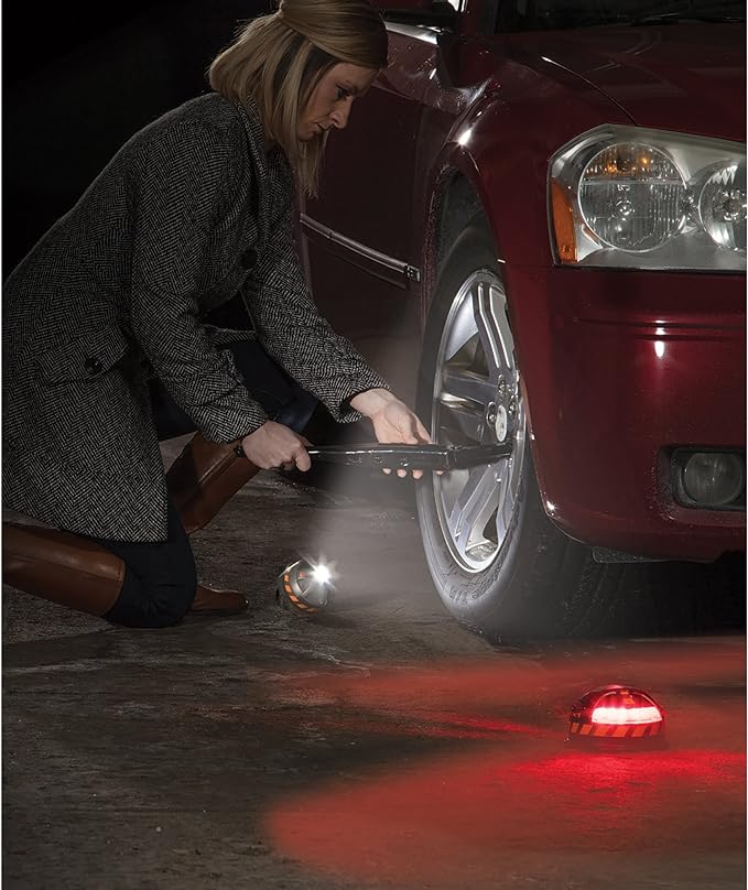 Reese Towpower PD110200 POD Hazard, Dual-Use Emergency Warning and Work Light, Weather Resistant