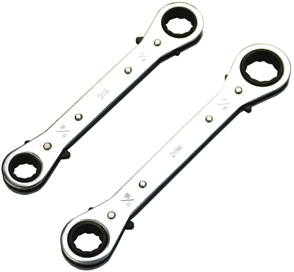5 Piece SAE Ratcheting Wrench Set - DT1212