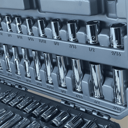 APOLLO TOOLS - DT0004-50 Piece ¼” Drive Socket Set
