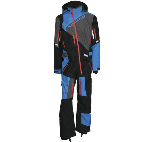 Motorfist Blitz II Suit - MF20A-M11-2X - Black/Blue - 2XL