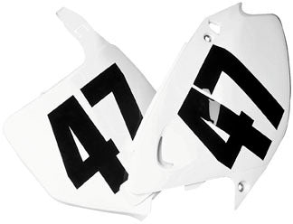 Factory Effex Factory Number 7in. - No. 0 - Black # 08-90080 / FX08-90080