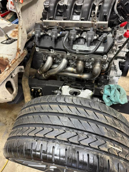 Godzilla Swap Mid Length Headers for F-100, 60's Mustang, & Universal Fitment 7.3L/6.8L Ultimate Headers