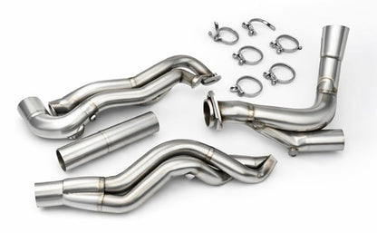 SPDZ1 2015-2025 Ford F150 1 7/8" Long Tube Headers with Off Road Pipe