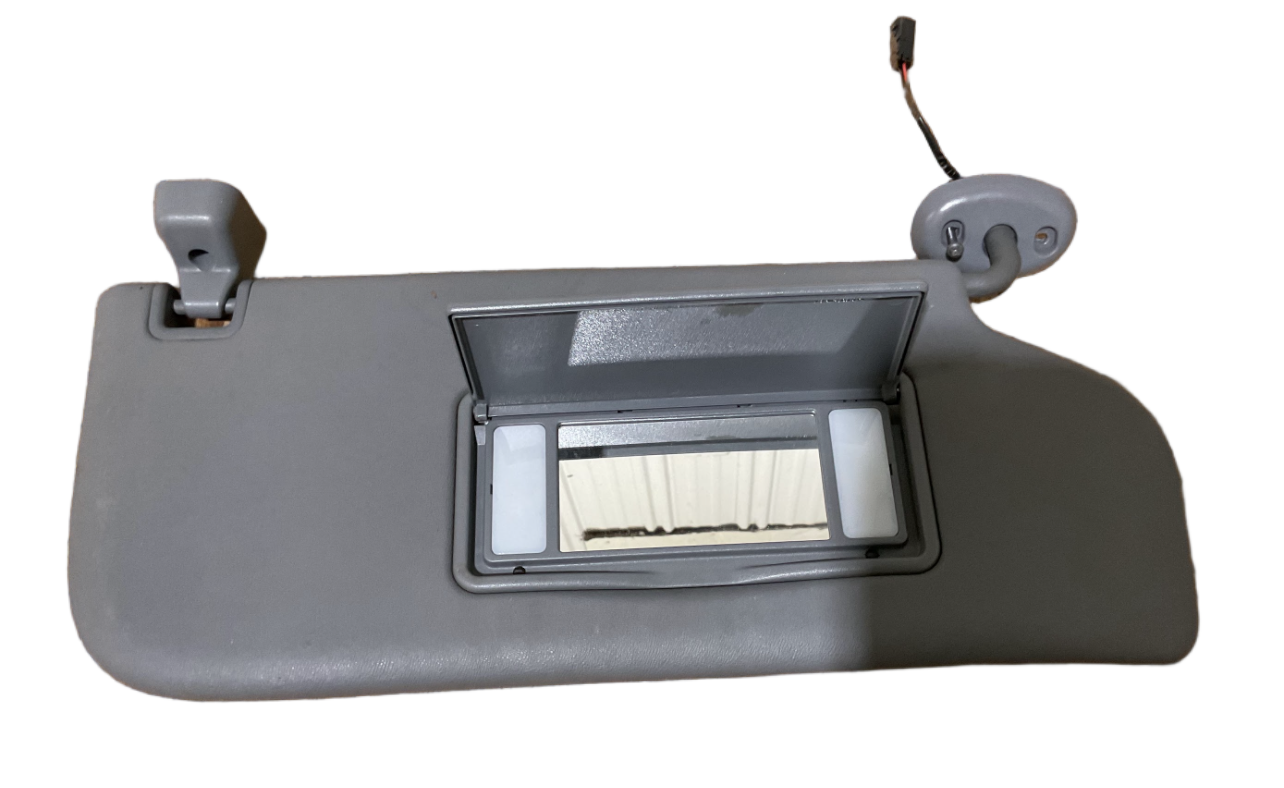 11-16 Ford F250-F550 Passenger Sun Visor W/Mirror W/Lights USED OEM