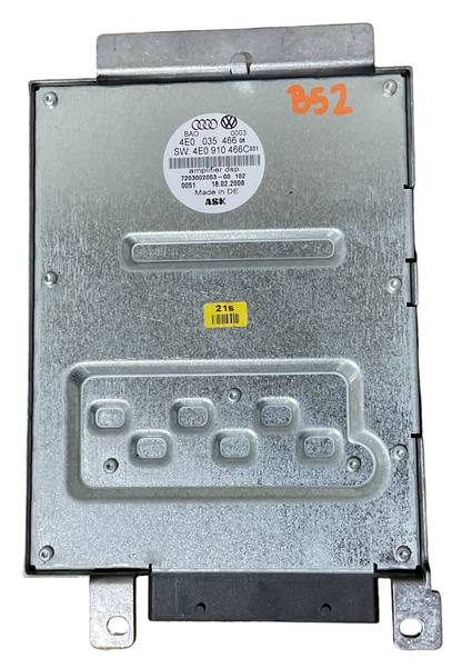 2008-2010 AUDI A8/S8 - BANG & Olufsen Amplifie /AMP USED OEM P#4E0035466