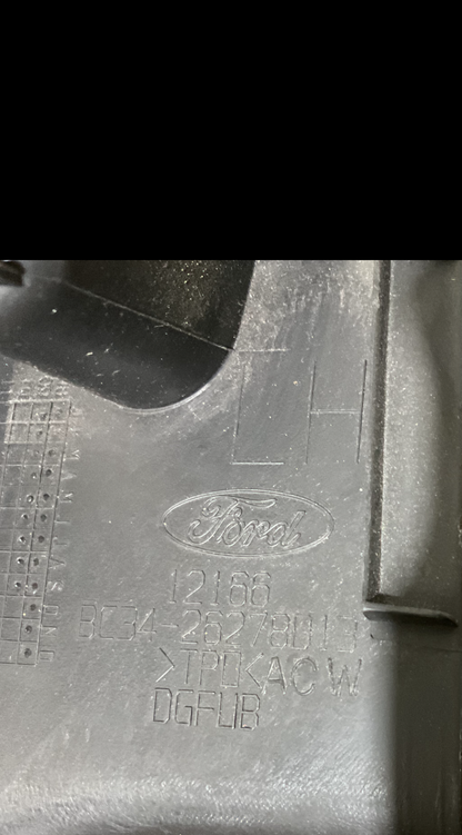 2011-2016 Ford F-250/F-550 Rear Left Upper C-Pillar Trim Panel USED OEM P# BC34-26278D13