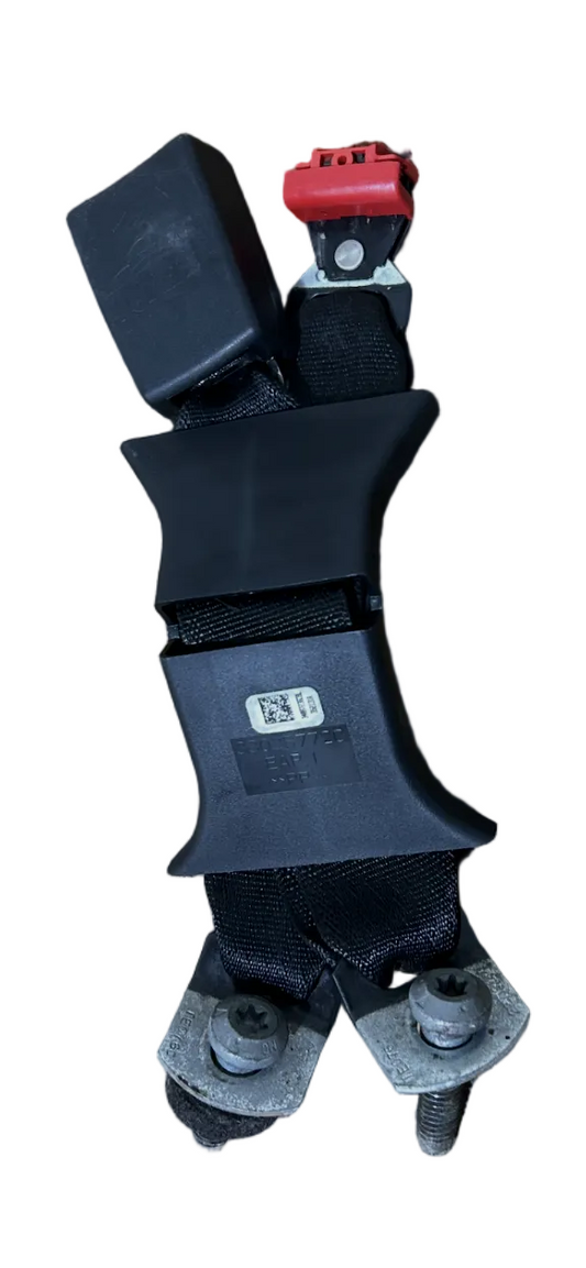 2011-2017 Ford F-250 Rear Left Seat Belt Buckle USED OEM Black P#33035772C