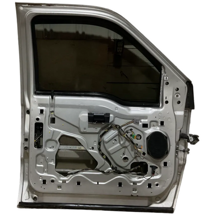 2011-2016 Ford F-250-F-550 Super Duty Front Driver Door Color: UX(Ingot Silver Metallic) USED OEM