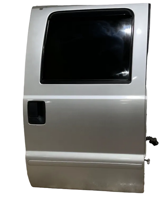 2011-2016 Ford F-250-F-550 Super Duty Rear Passenger door Color: UX(Ingot Silver Metallic)USED OEM