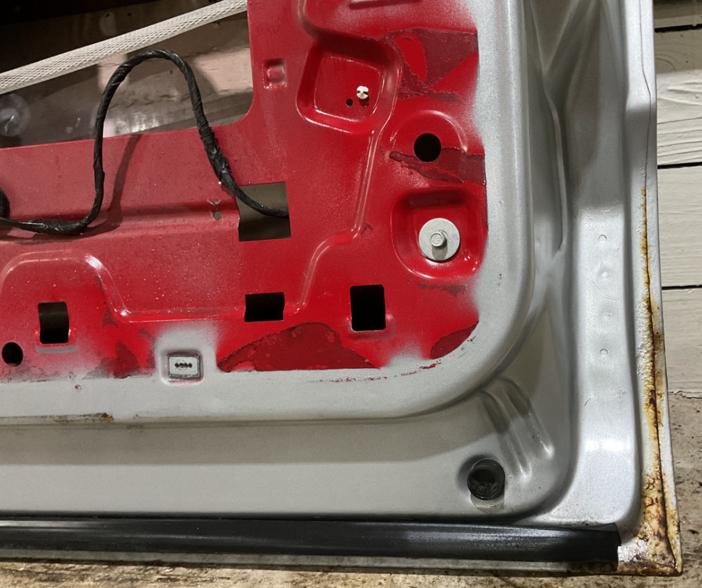 2011-2016 Ford F-250-F-550 Super Duty Rear Passenger door Color: UX(Ingot Silver Metallic)USED OEM