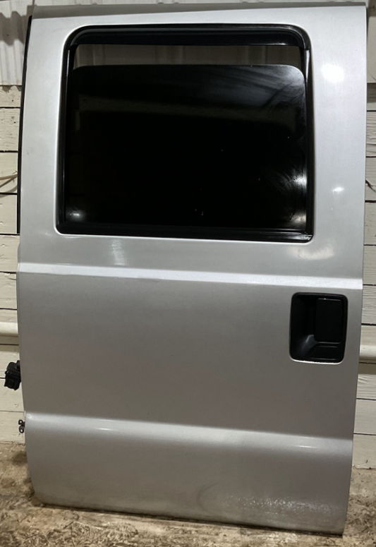 2011-2016 Ford F-250-F-550 Super Duty Rear Driver Door Color: UX(Ingot Silver Metallic)USED OEM