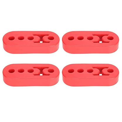 SPDZ1 Heavy-Duty Adjustable Polyurethane Exhaust Mount – Black or Red