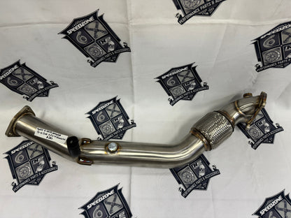 SPDZ1 K Series Header Downpipe 12-15 Civic Si & 13-15 Acura ILX Stainless Bellmouth
