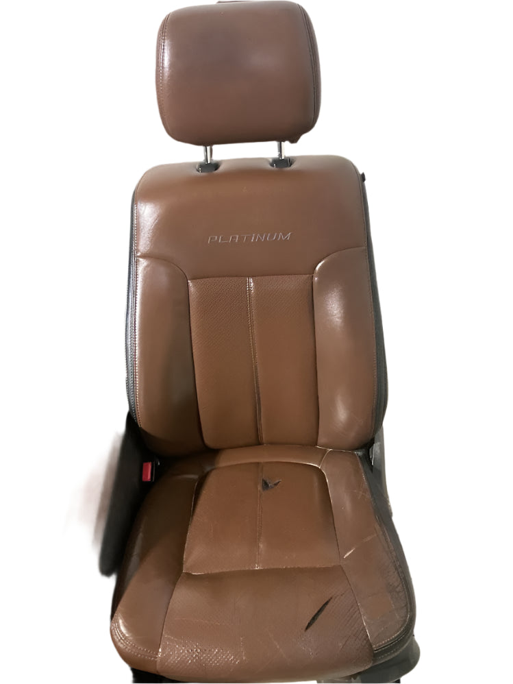 2014 F250 F350  platinum leather PECAN Brown Heated front and rear Seats