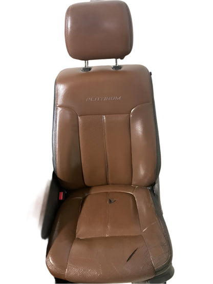 2014 F250 F350  platinum leather PECAN Brown Heated front and rear Seats