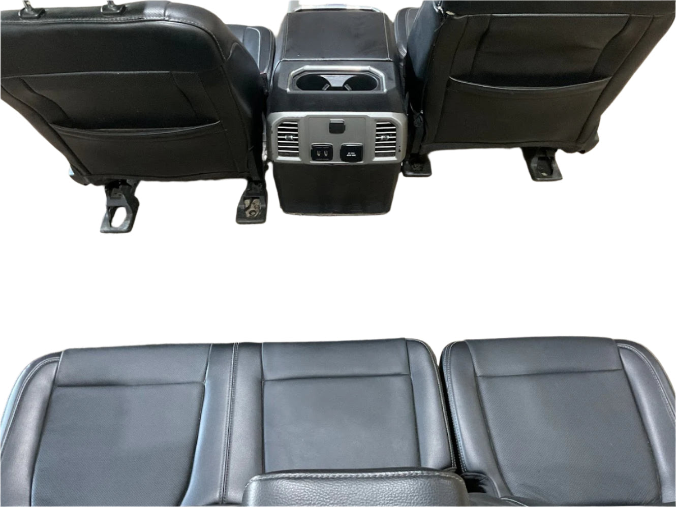 17-2022 FORD F250,F350,F450,F550 CREW CAB LARIAT LEATHER SEATS WITHOUT CONSOLE
