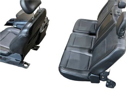 17-2022 FORD F250,F350,F450,F550 CREW CAB LARIAT LEATHER SEATS WITHOUT CONSOLE