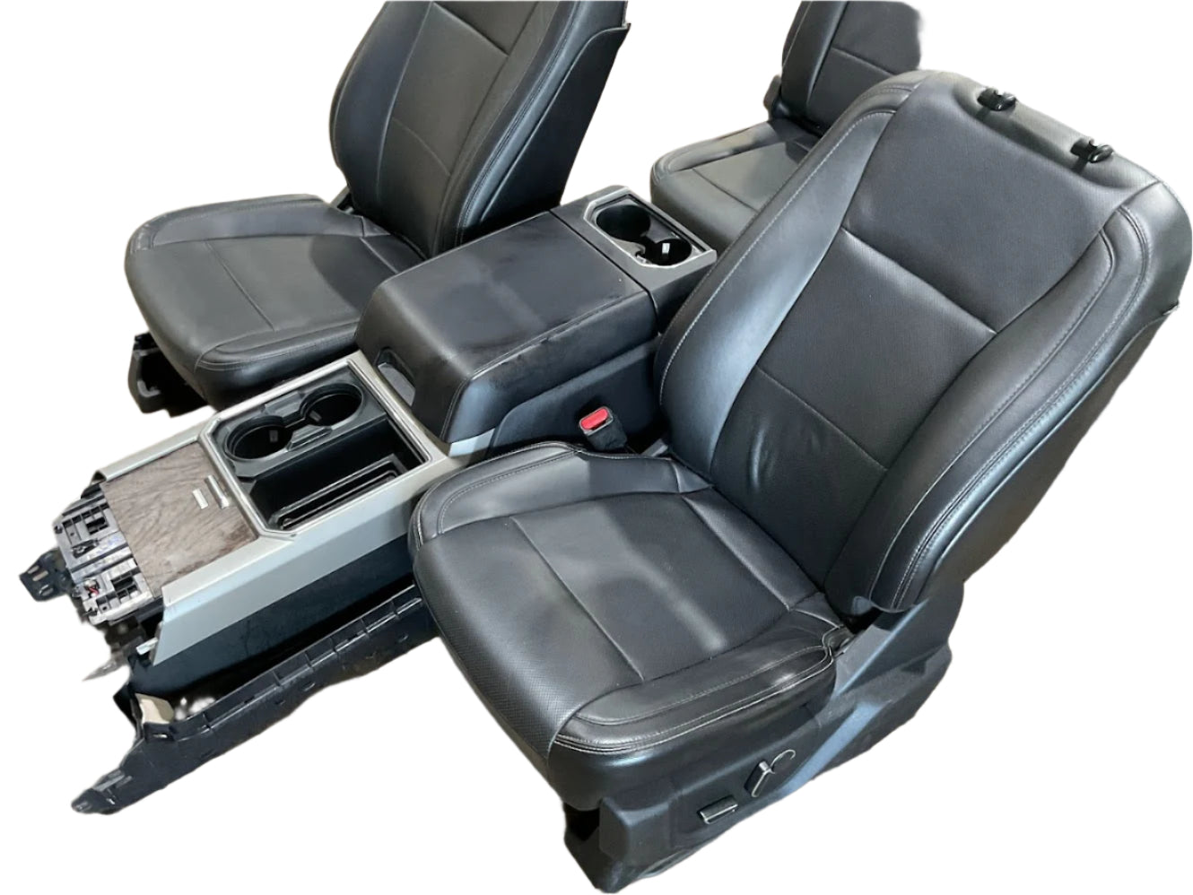 17-2022 FORD F250,F350,F450,F550 CREW CAB LARIAT LEATHER SEATS WITHOUT CONSOLE