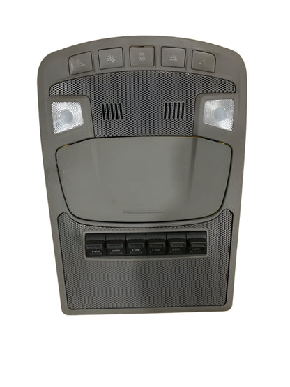 2017-2022 F250 F350 F450 F550 ROOF OVERHEAD CONSOLE, UPFITTER SWITCHES, GRAY