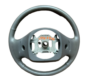 99-2007 FORD F250 F350 F450 F550 STEERING WHEEL GREY LEATHER WRAPPED