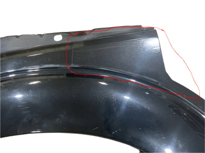 2011-2016 FORD F250 F350 F450 F550 RIGHT FRONT FENDER TUXEDO BLACK (UH)