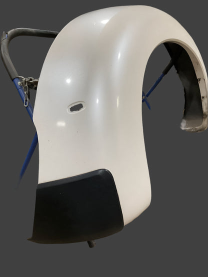 2011-2016 FORD F350 F450 DUALLY LEFT REAR DUALLY FLARE/BEDSIDE  COLOR CODE UG (PEARL WHITE)