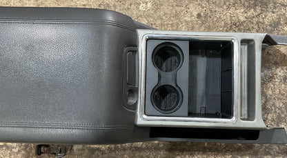 2011-2016 Ford F350 F450 F550 FULL CENTER CONSOLE BLACK LEATHER