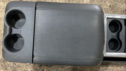 2011-2016 Ford F350 F450 F550 FULL CENTER CONSOLE BLACK LEATHER