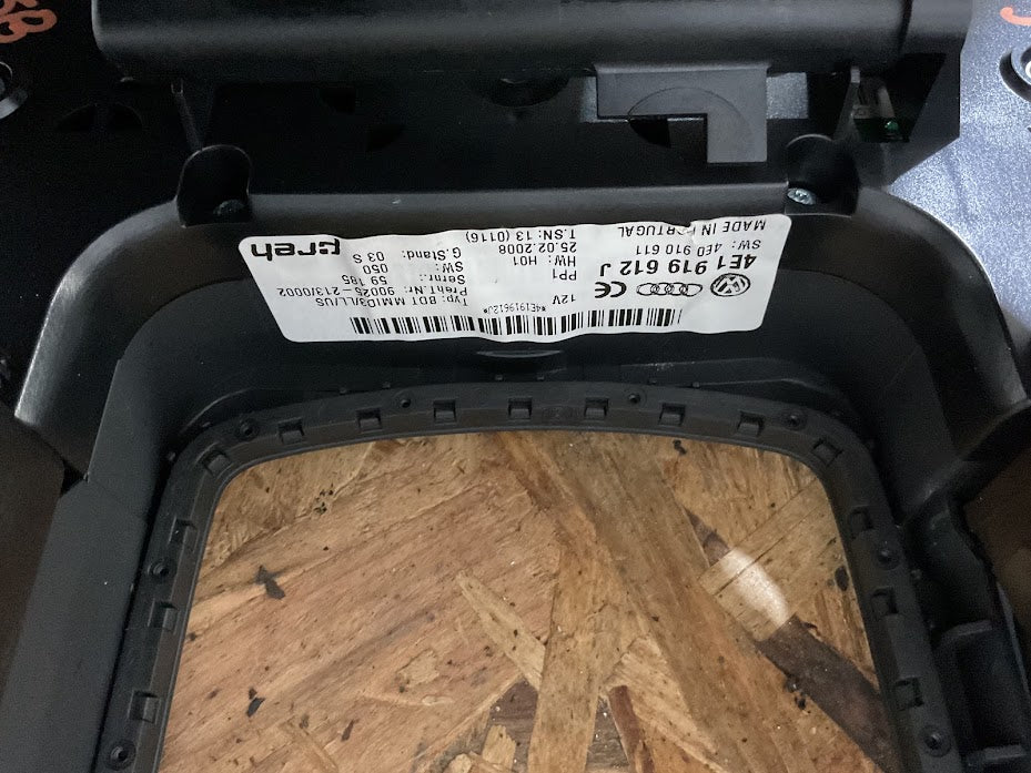 07-2010 AUDI S8 A8 MMI MULTIMEDIA INTERFACE CONTROL SWITCH OEM   4E0-919-612 J