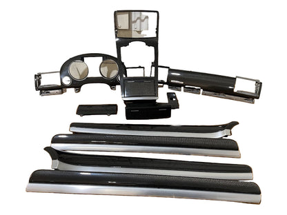 2007-2010 AUDI A8/S8 OEM CARBON FIBER TRIM COMPLETE