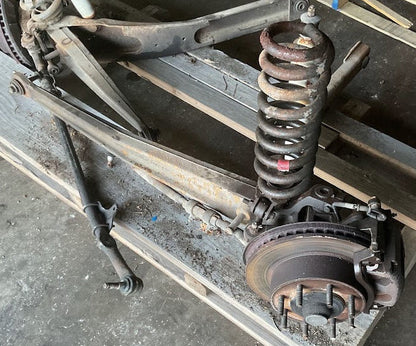 2005-2007 FORD F250 F350 2WD FRONT LEFT SUSPENSION KNEE ASSEMBLEY