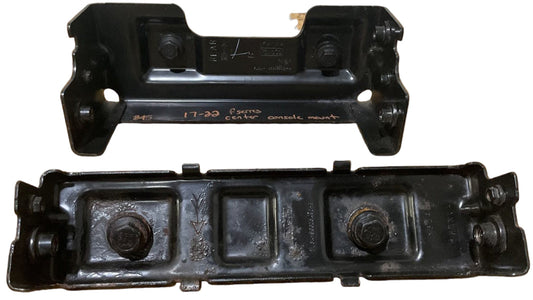 Ford F-Series 17-22 Center Console Bracket Mount With Bolts USED OEM P#FL3A-96625A80-A