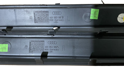 07-10 Audi S8 Door Sill Scuff Plate Pannel Trim Set OEM USED SET