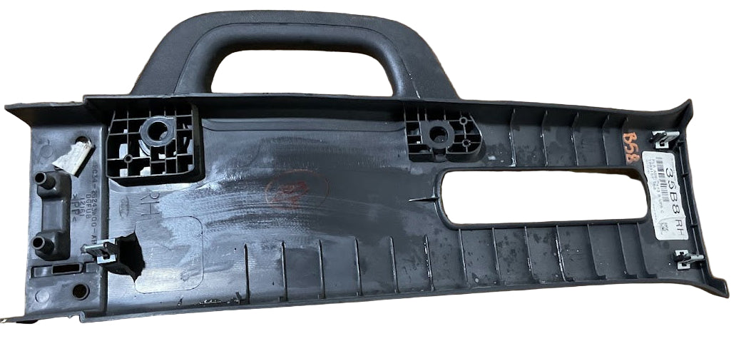 2011-2016 Ford F-250/F-550 Rear Grab Handle B-Pillar Trim RH Right Passenger  USED OEM P# BC34-26243W00-ARW
