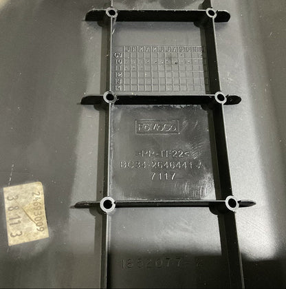 2011-2016 Ford F-250/ F-350 Crew Rear Floor Under Back Seat Compartment USED OEM Slightly Cracked  P#BC34-2646441-A 7117