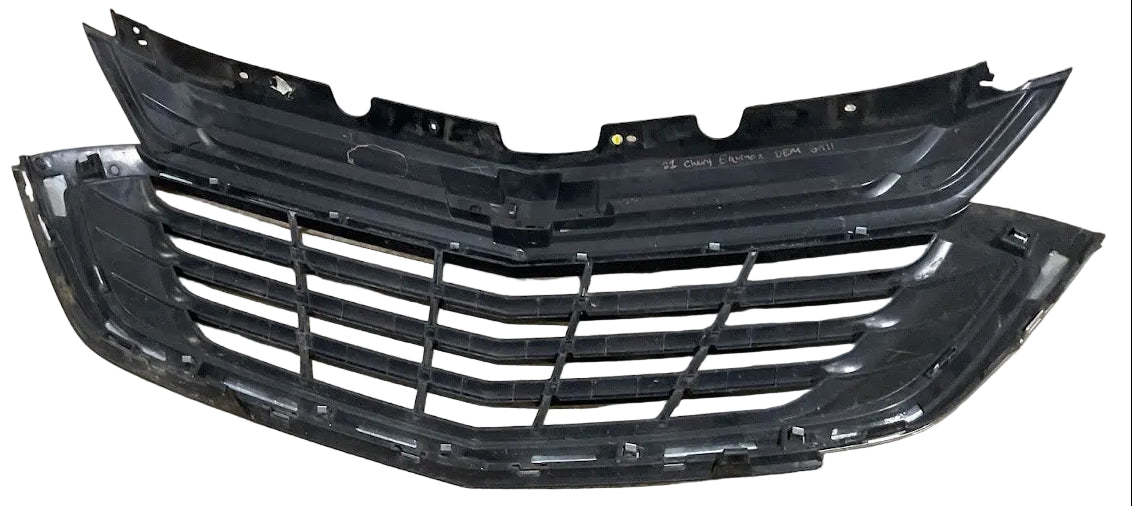 2018-2021 Chevrolet Equinox Grille USED OEM W/O Emblem  P#84150748