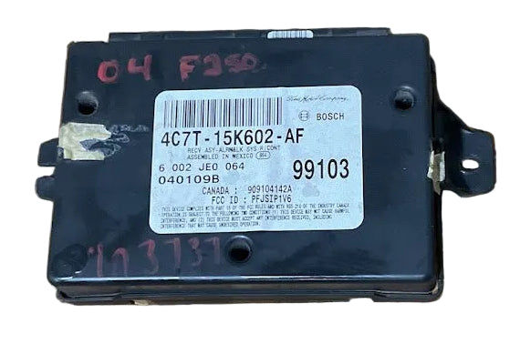 2003-2007 Ford F-250/F-350 Multifunction Anti Theft Keyless Module USED OEM P#4C7T-15K602-AF