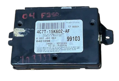 2003-2007 Ford F-250/F-350 Multifunction Anti Theft Keyless Module USED OEM P#4C7T-15K602-AF