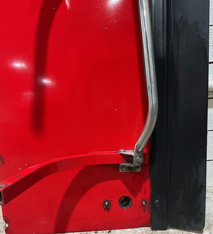 2003-2023 FreightLiner Coronado Glider Right Passenger Exterior Lower Fairing Red W/Light  & Handle