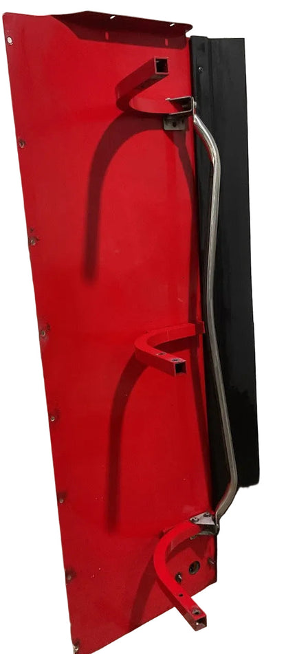 2003-2023 FreightLiner Coronado Glider Right Passenger Exterior Lower Fairing Red W/Light  & Handle